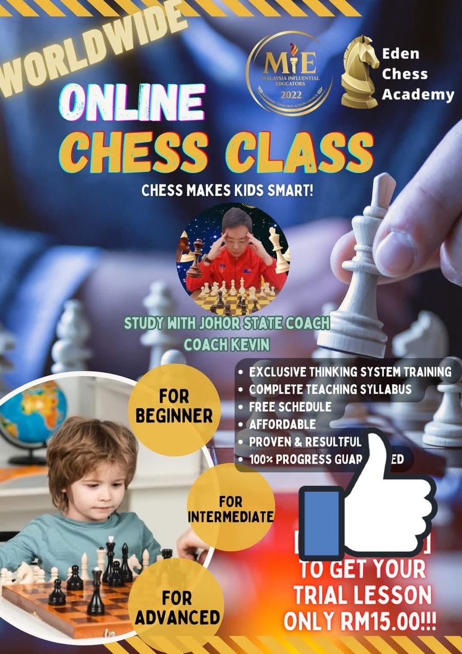 Chess Class Poster
